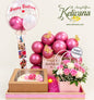 Birthday Blossom & Photo Balloon Luxury Hamper