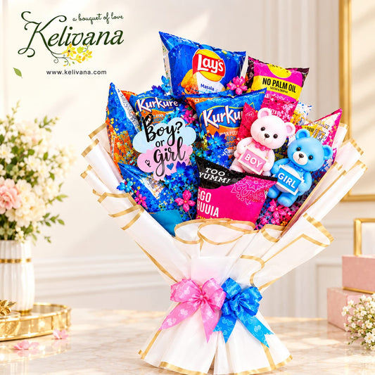 Gift hamper congratulate to would be parents